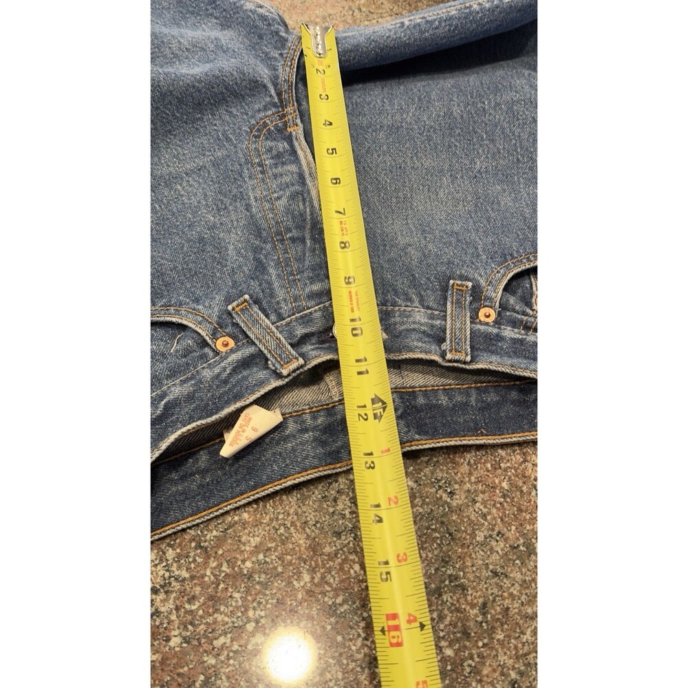 VTG Levi's‎ Jeans Womens 24 hight rise Tapered Button Fly Mom 13501-0658 90s - Picture 8 of 12